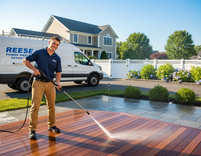 Experienced Team for Deck Fence and Patio Cleaning