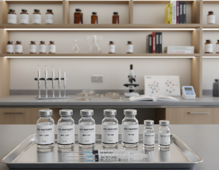 Koi Peptides: BPC-157 & TB-500