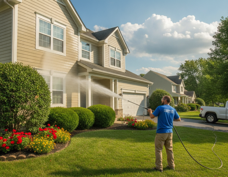 Cost Of Power Washing House Dublin Oh